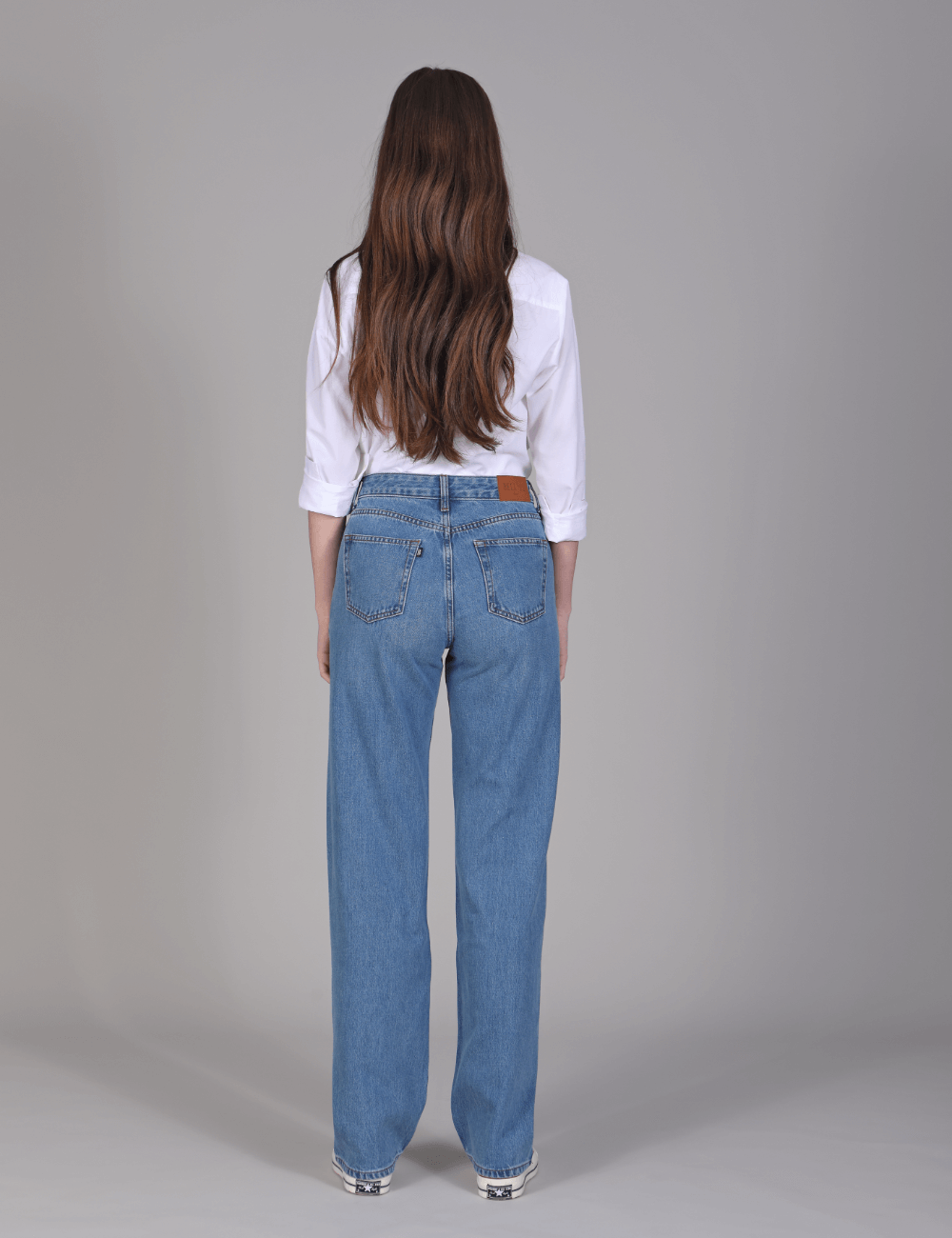 Audran light blue - wide leg jeans