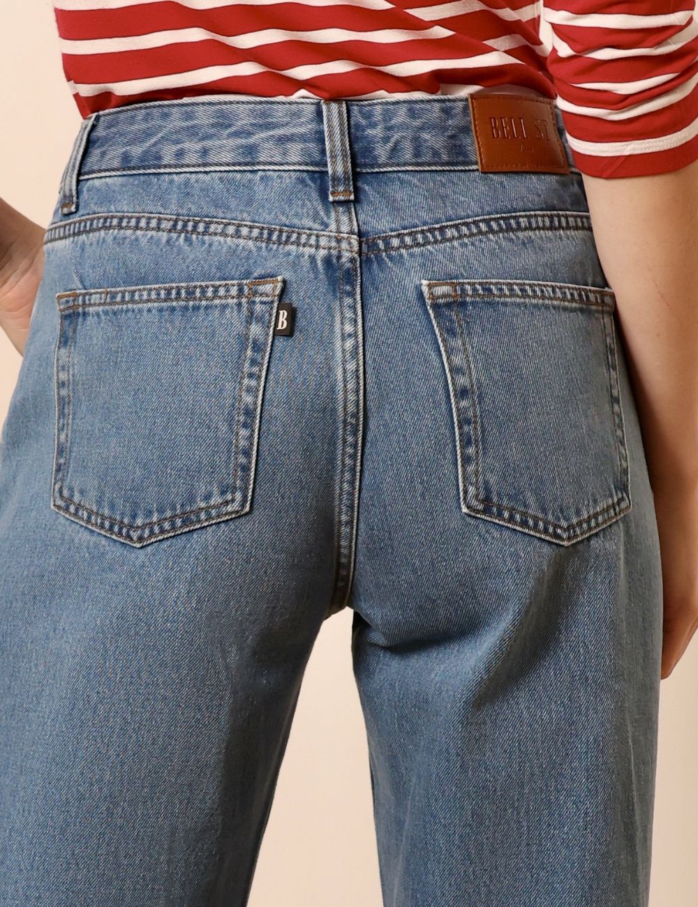 Audran light blue - wide leg jeans