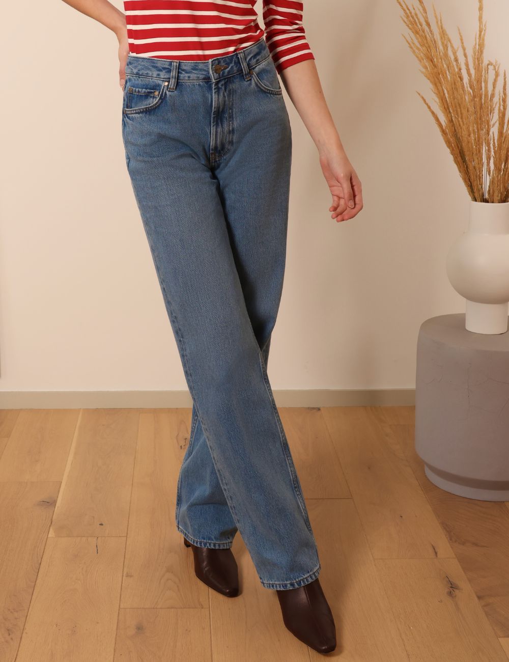 Audran light blue - wide leg jeans