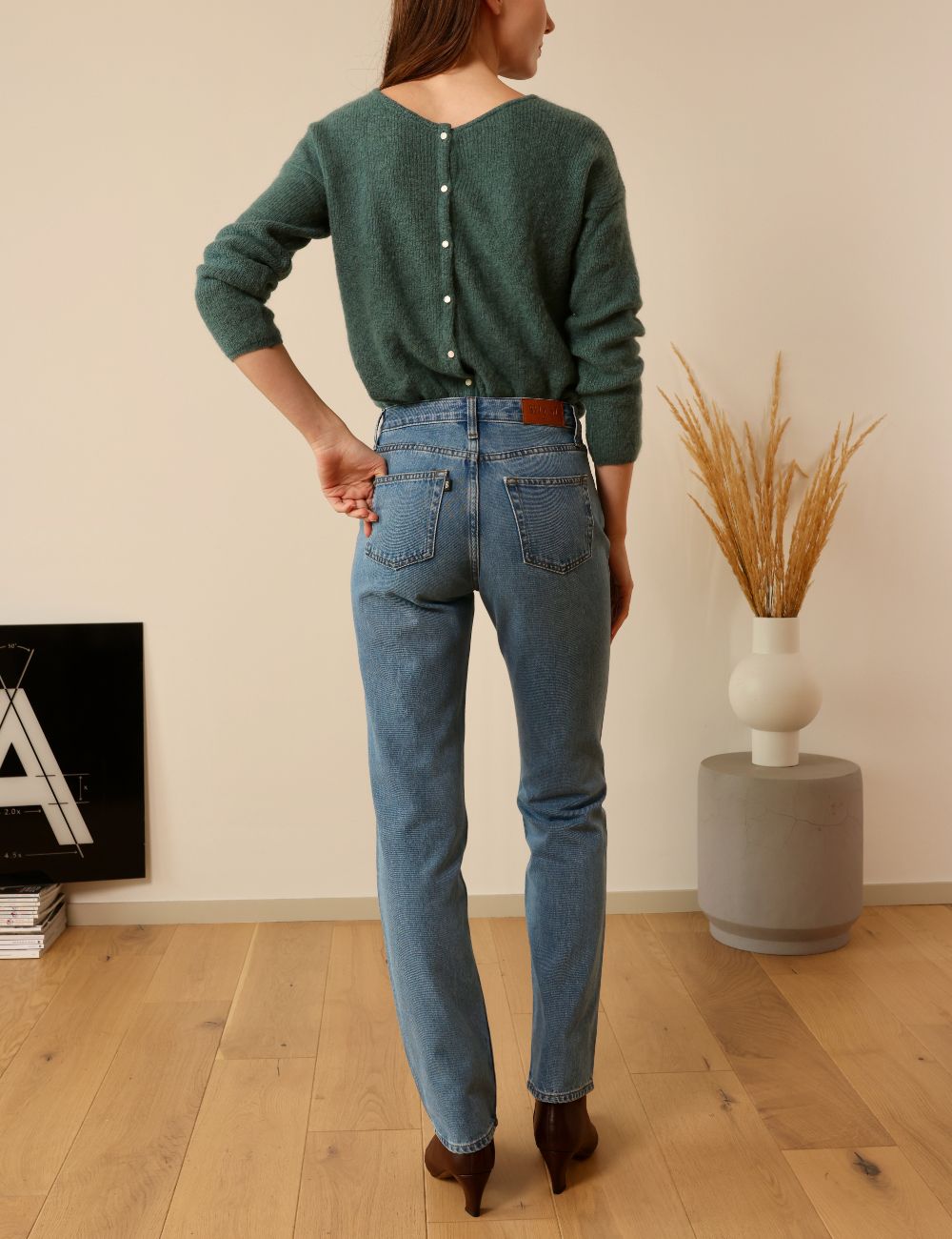 Seberg light blue - straight leg jeans