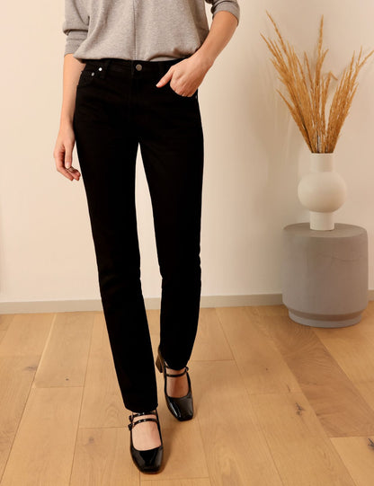 Karina black - slim tapered leg jeans
