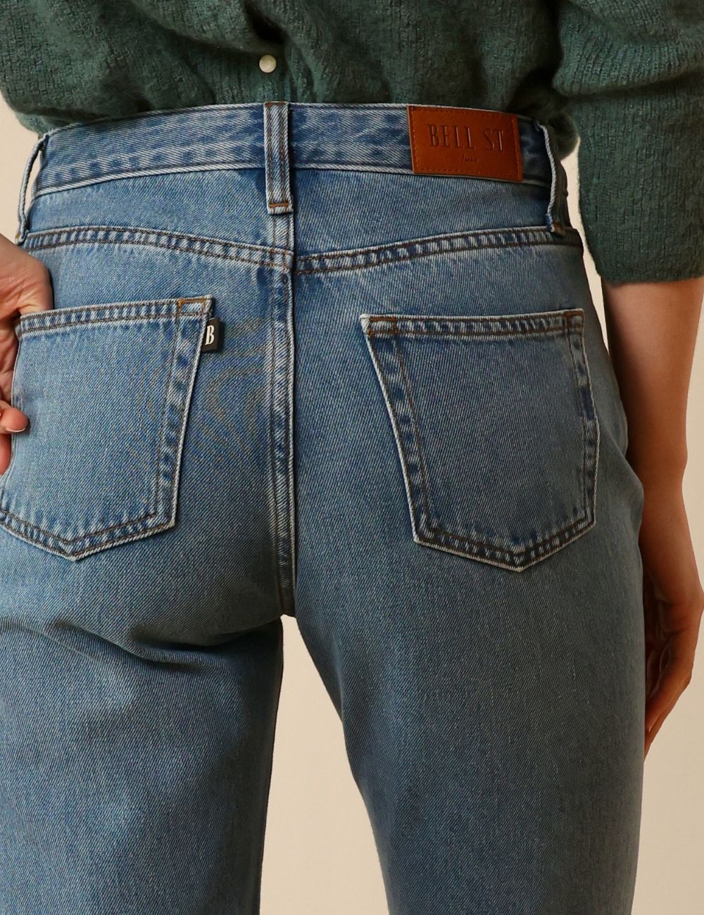 Seberg light blue - straight leg jeans