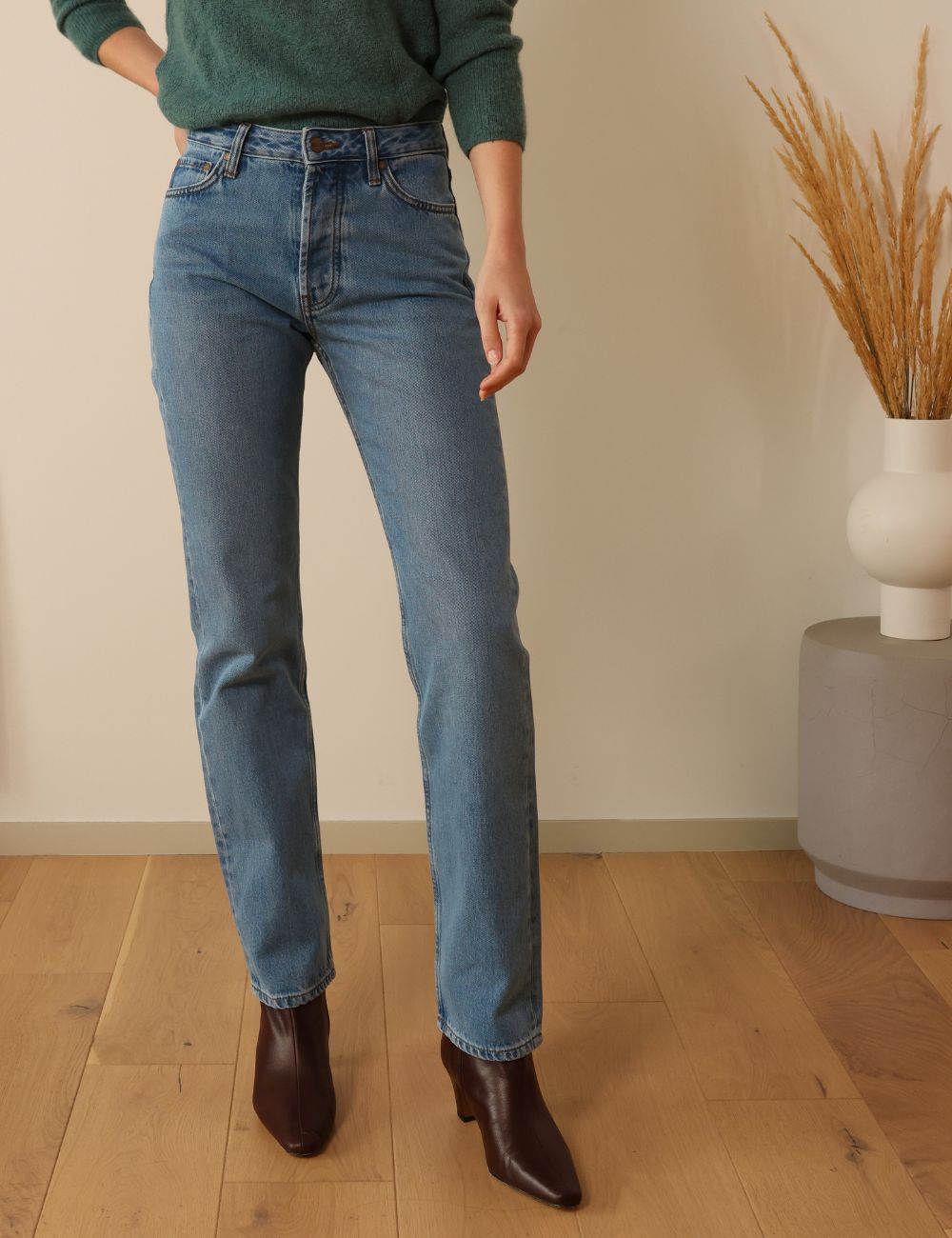 Seberg light blue - straight leg jeans