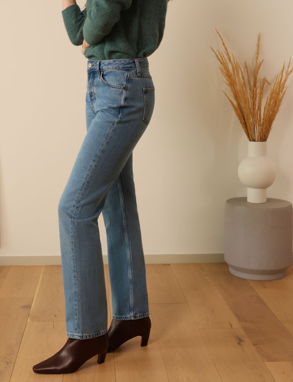 Seberg light blue - straight leg jeans